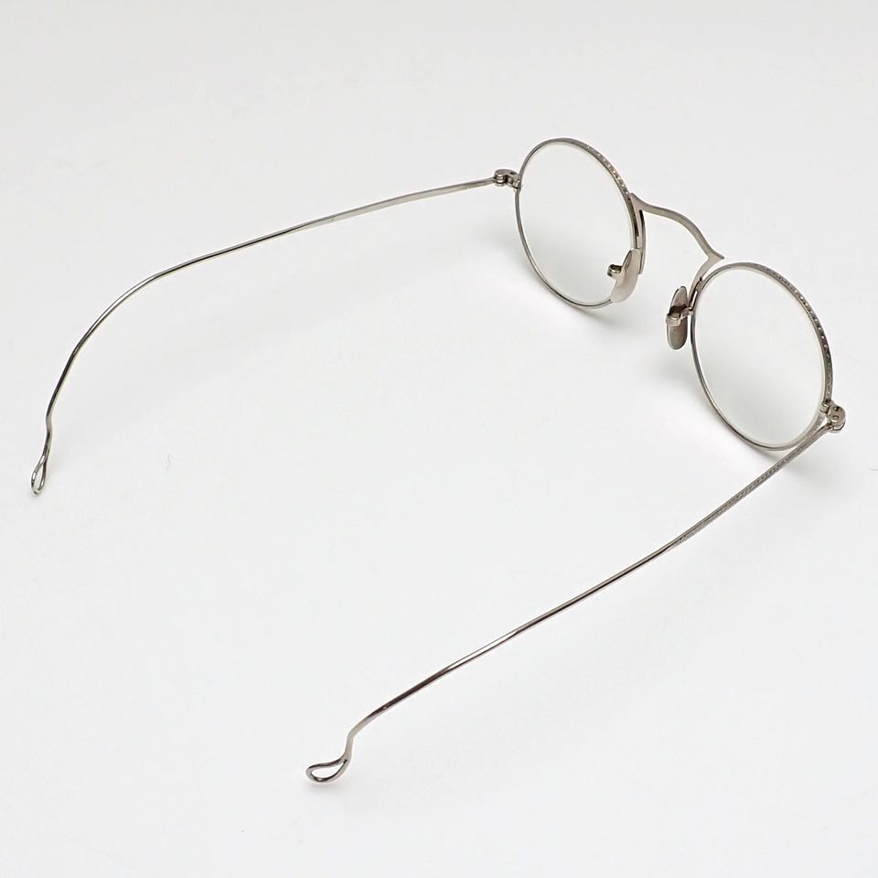 訳あり American Optical 150周年記念 純銀製 眼鏡 フレーム-
