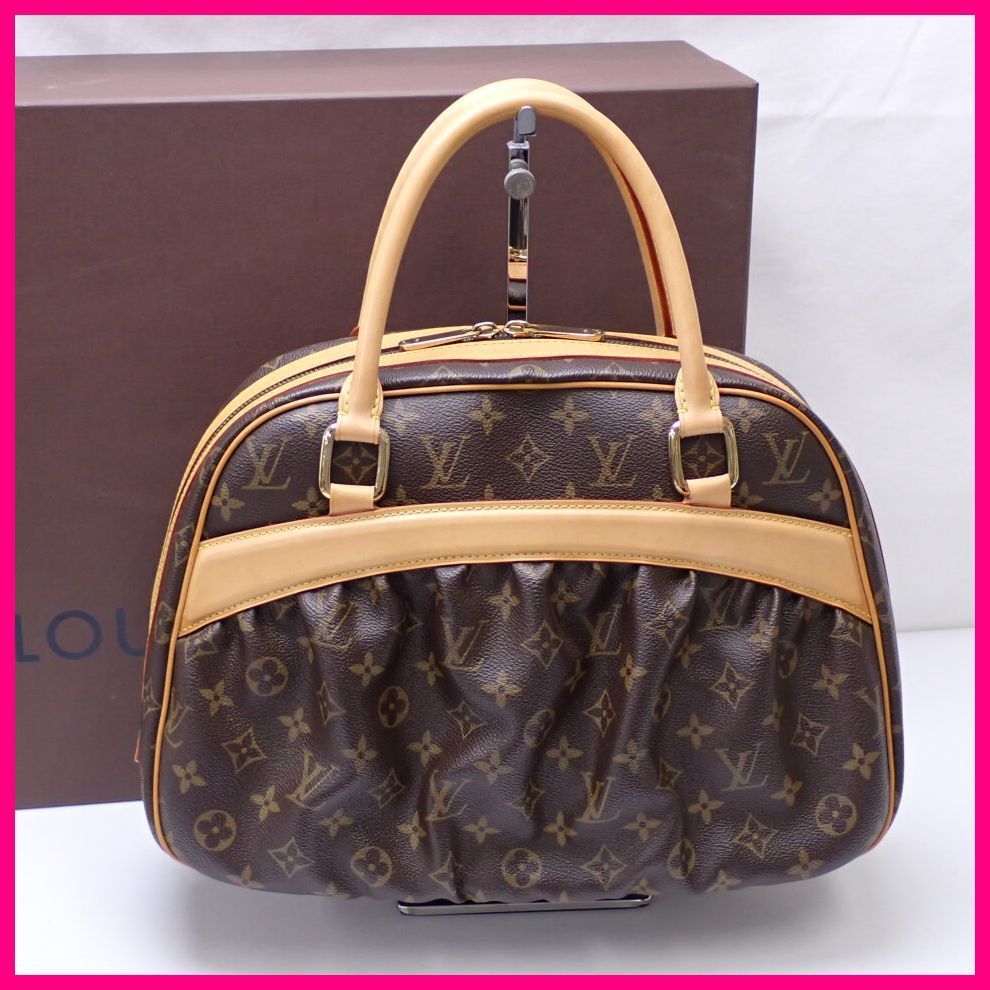 ◆LOUIS VUITTON/ルイヴィトン モノグラム ミツィ ハンドバッグ/ミニボストン M40058/ブラウン系/タグ・保管袋・外箱付き#1111101469_画像1