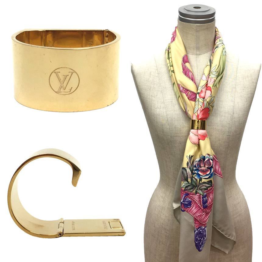 LOUIS VUITTON Scarf ring M64289