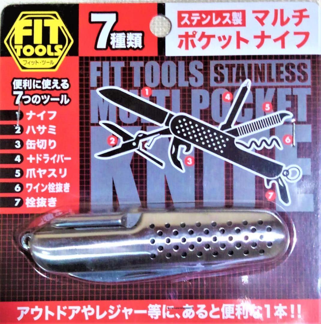 新品未使用 十徳ナイフ(七徳ナイフ) ツールナイフ マルチ 新品未使用 十徳ナイフ(七徳ナイフ) ツールナイフ マルチ