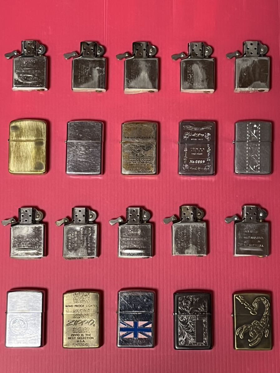 ZIPPO/ ジッポー/ ポールスミス オイルライター など色々10個 ユーズド