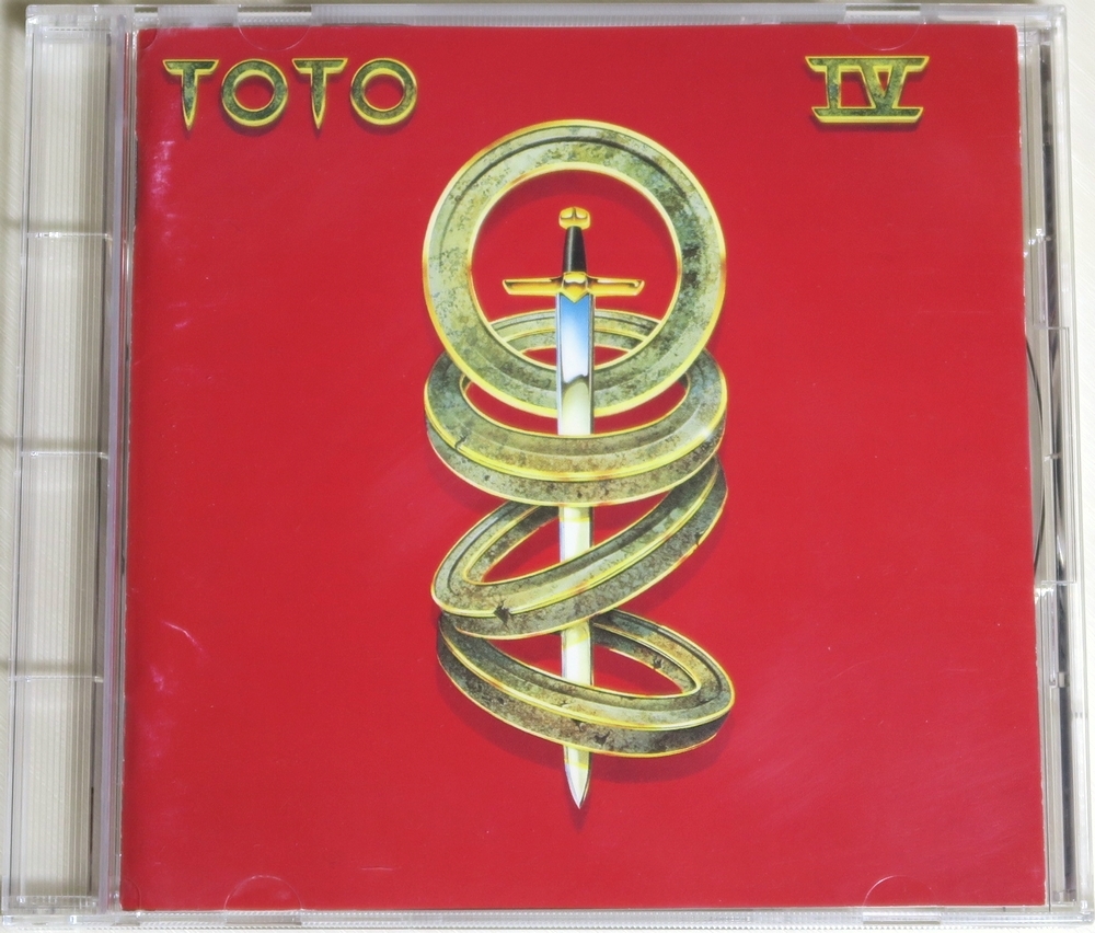 ◇ 旧規格 CD トト TOTO 聖なる剣 TOTO IV 初回限定 ゴールドCD ピクチャーレーベル 日本盤 インレイ無し仕様 SRCS-6997 DP-6493 1 CSR ◇_画像1