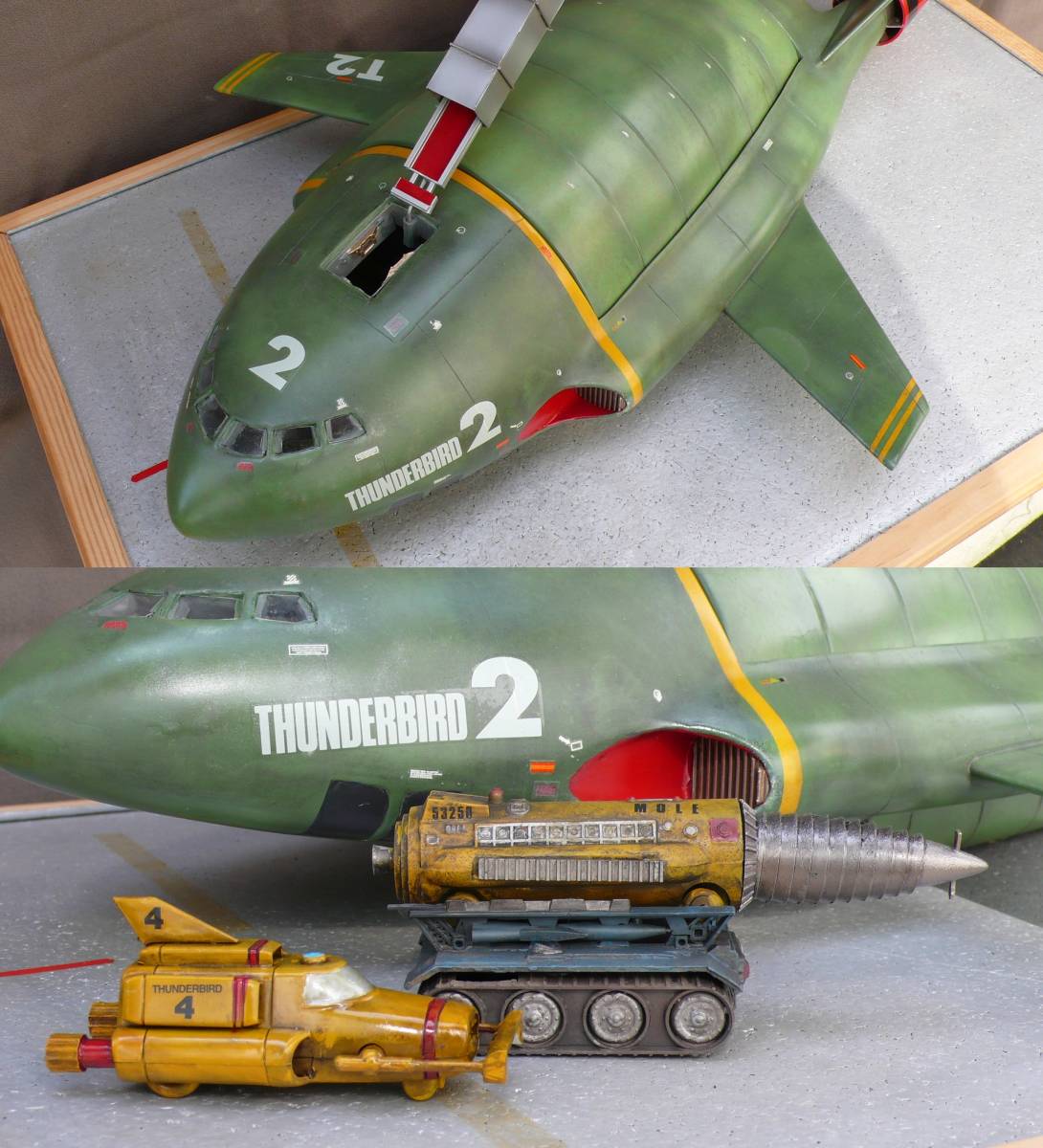 1/144・サンダーバード ・ サンダーバード2号 完成品 1/144・サンダーバード ・ サンダーバード2号 完成品