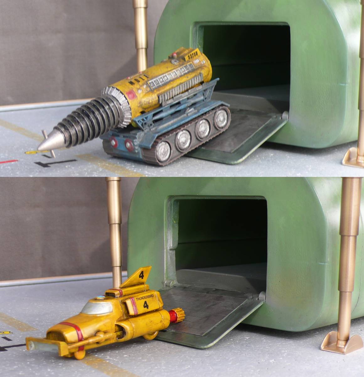 1/144・サンダーバード ・ サンダーバード2号 完成品 1/144・サンダーバード ・ サンダーバード2号 完成品