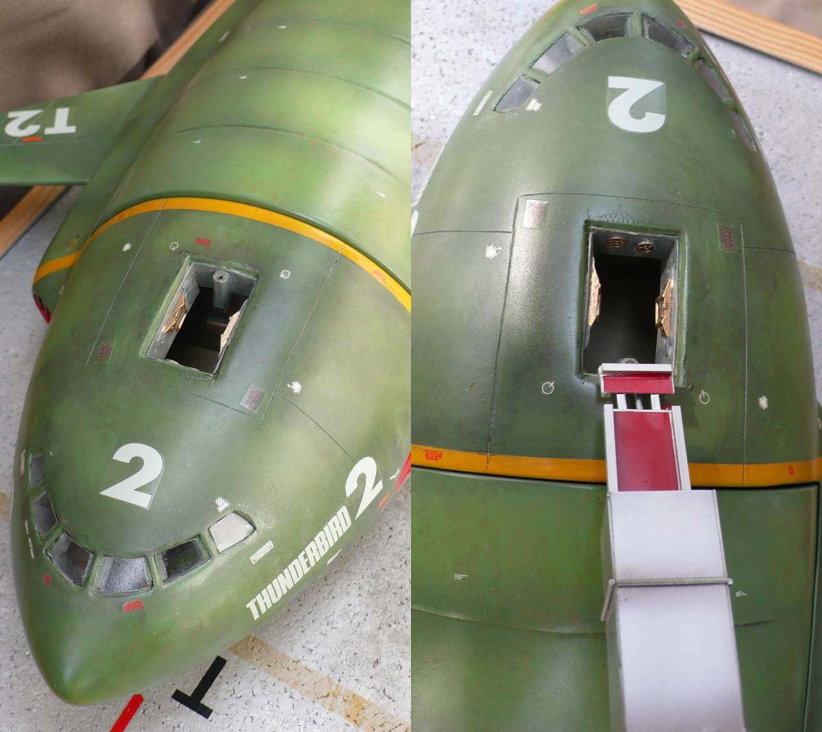 1/144・サンダーバード ・ サンダーバード2号 完成品 1/144・サンダーバード ・ サンダーバード2号 完成品