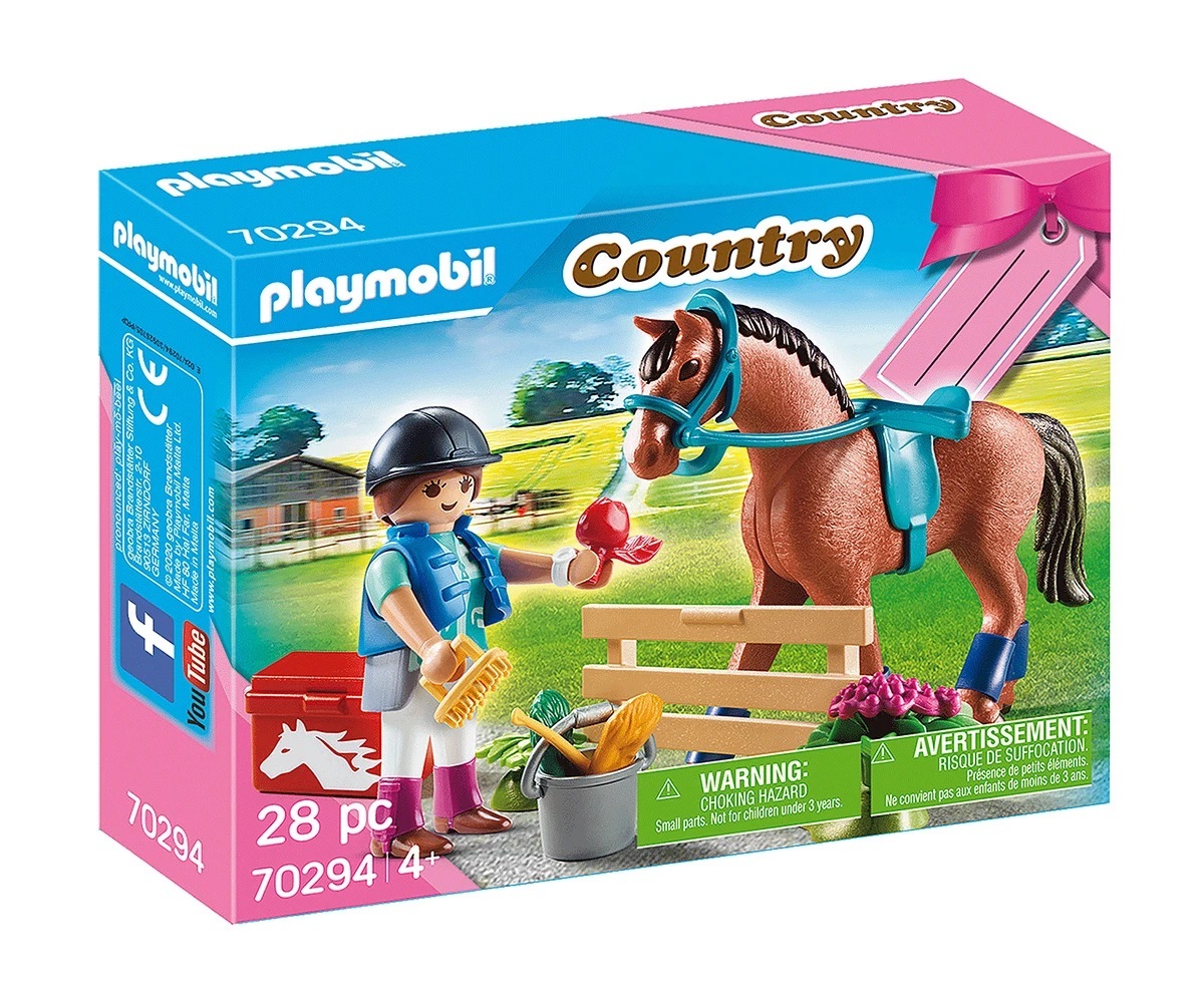 即決！新品 PLAYMOBIL プレイモービル 70294 ギフトセット シリーズ 馬の牧場_画像1