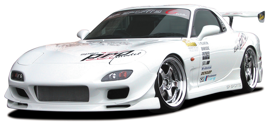 GP SPORTS G-FOUR RX-7 FD3S サイドステップ_画像1