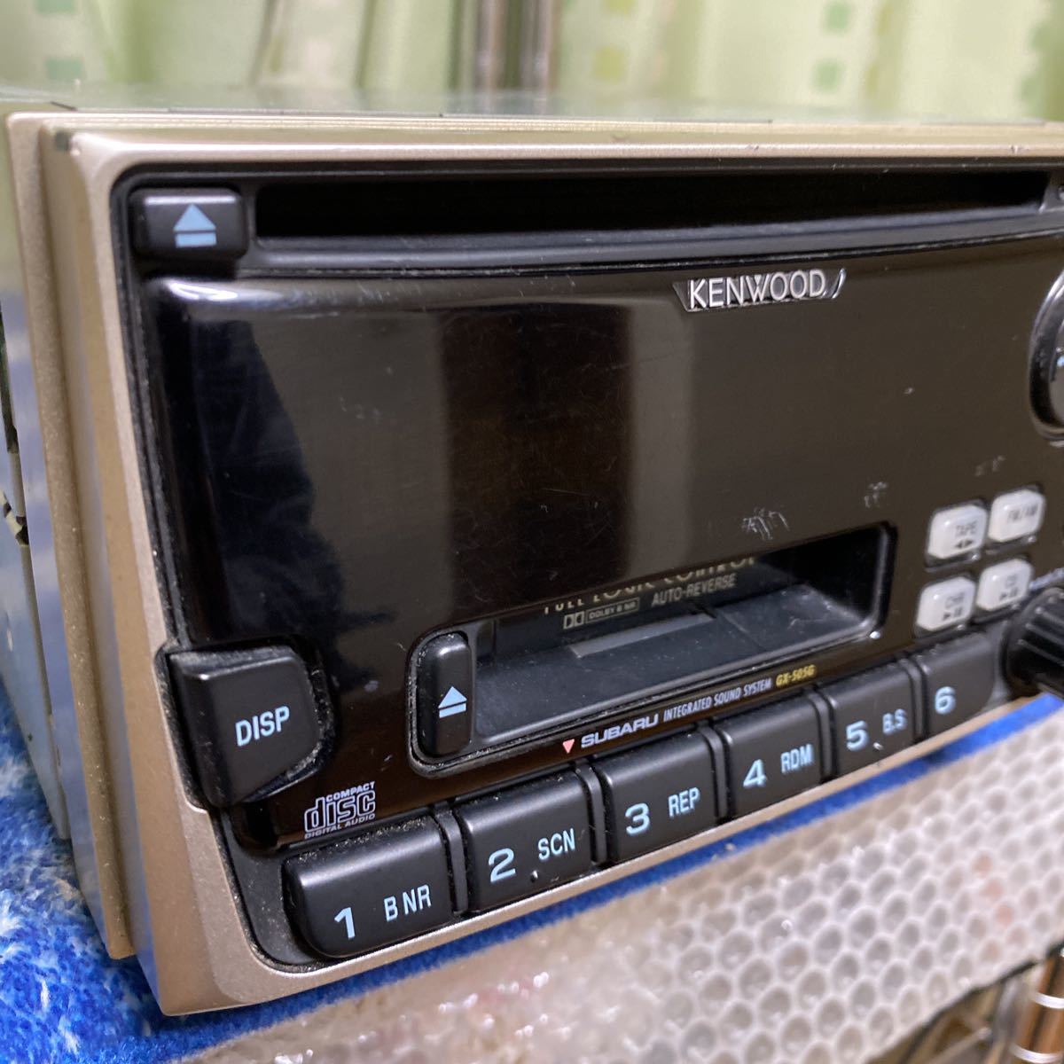  Subaru original CD/ cassette KENWOOD GX-505G