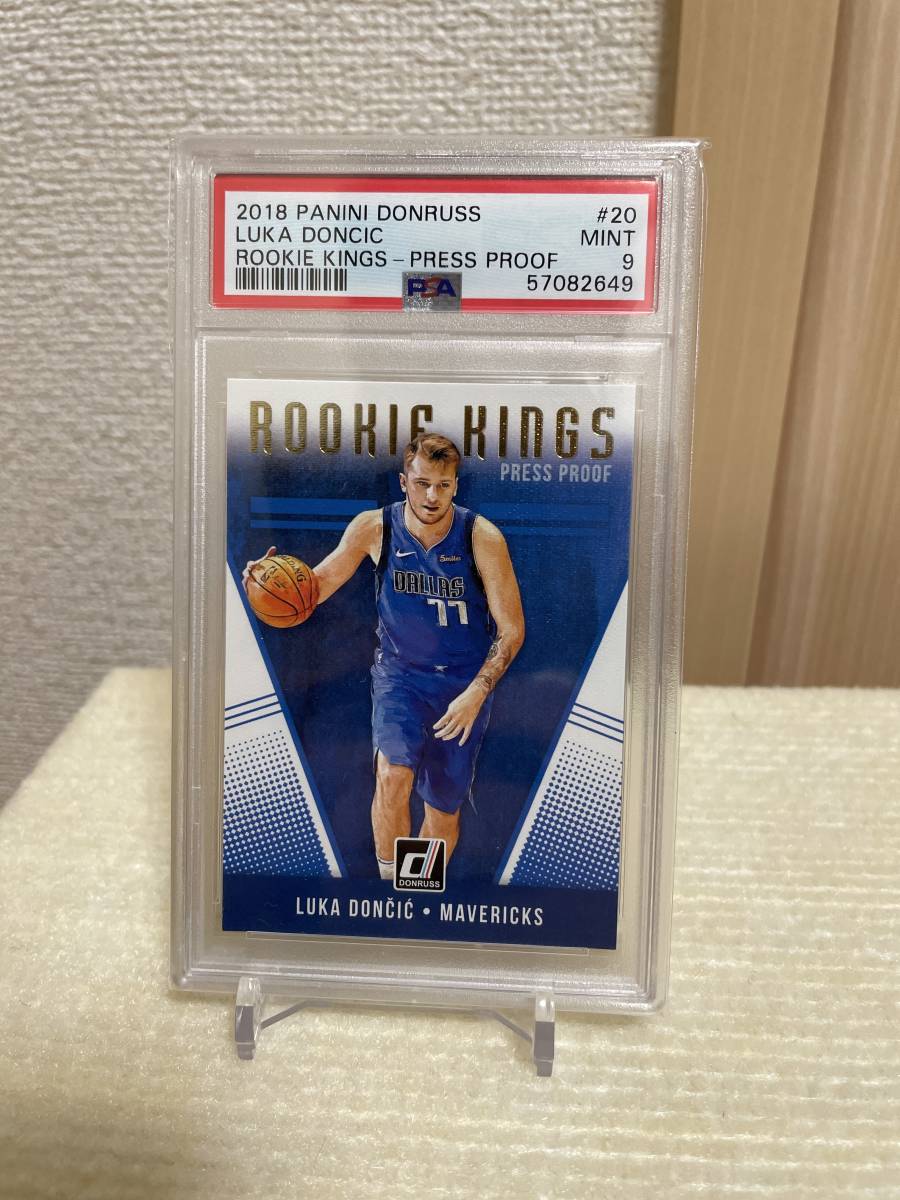 PSA鑑定10 ルカ・ドンチッチ 2018 Donruss Optic RC www