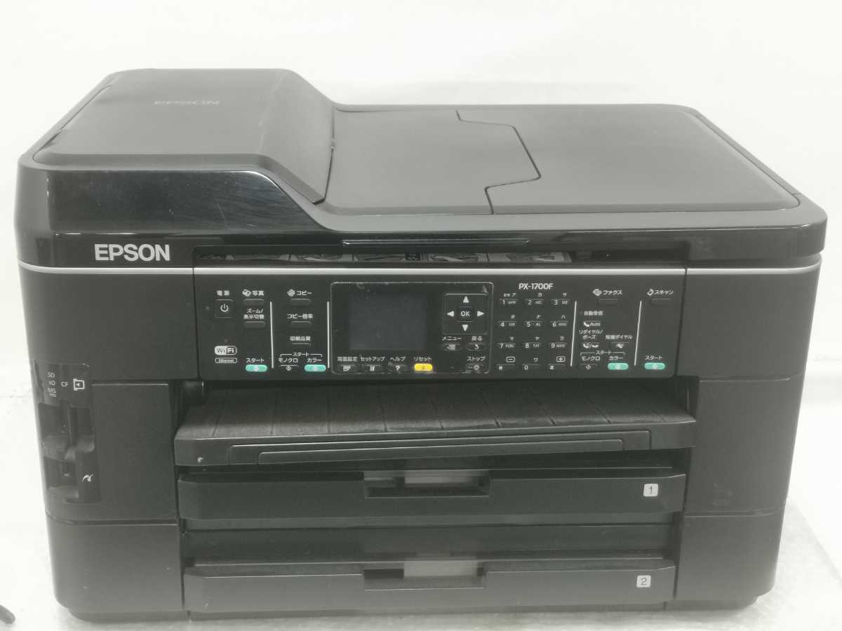 Yahoo!オークション - EPSON PX-1700F 複合機 ジャンク 説明書付