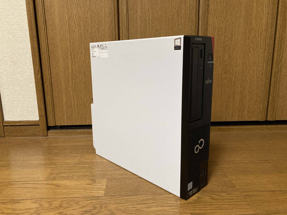美品動作品】FUJITSU ESPRIMO D587/SX i3-7100 メモリ8GB HDD 美品動作品】FUJITSU ESPRIMO D587/SX i3-7100 メモリ8GB HDD