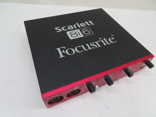 ☆Focusrite Scarlett 8i6 オーディオインターフェース フォーカスライト 音楽機器 USED 50772☆！！
