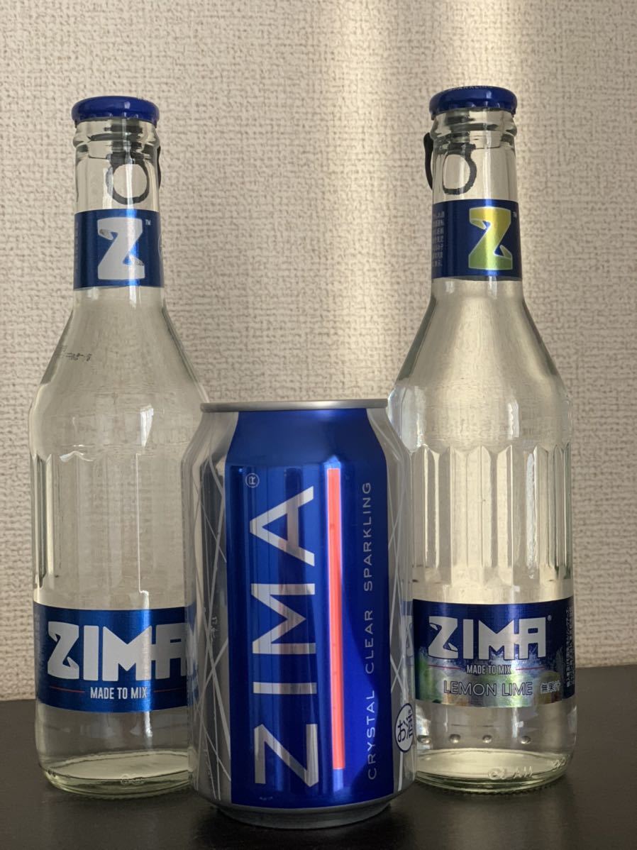 2022年新作 ZIMAジーマお酒リキュールまとめレモン&ライム瓶、缶セット 