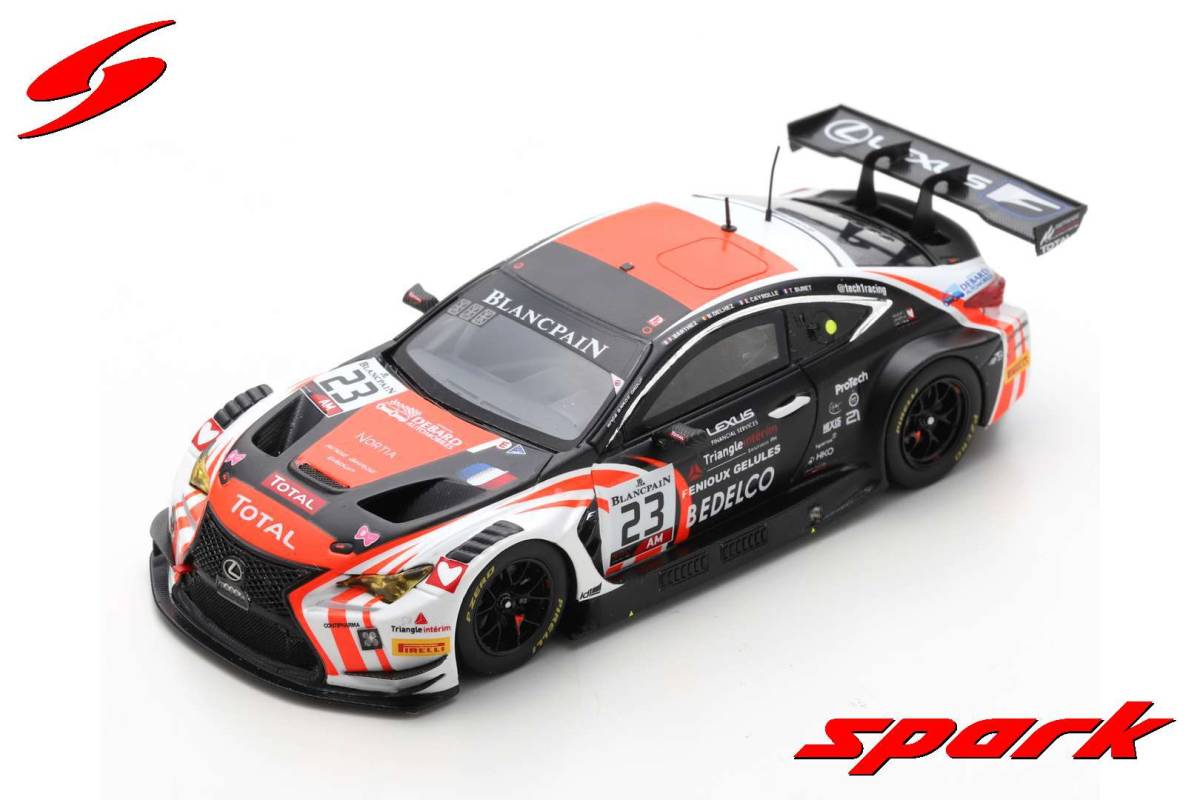 全日本送料無料 スパークモデル □限定500pcs. 1/43 スパ24h #23 GT3 F