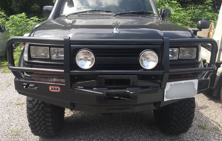 ARB ランクル80 ウインチバンバー 新品未使用 ワイド用 | www
