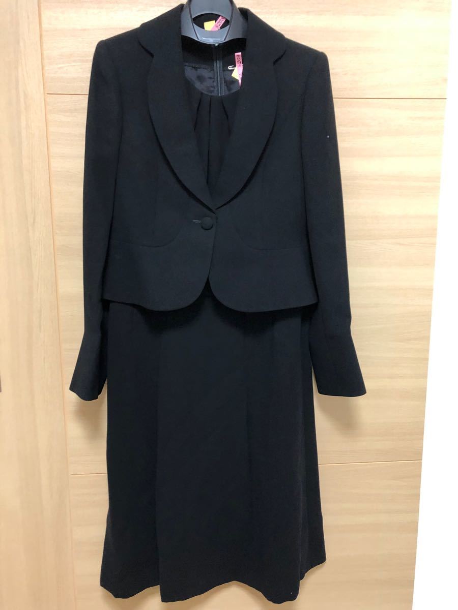 IVOIRE de BALMAN】イギンブラックフォーマル 喪服礼服 7AR ブラック