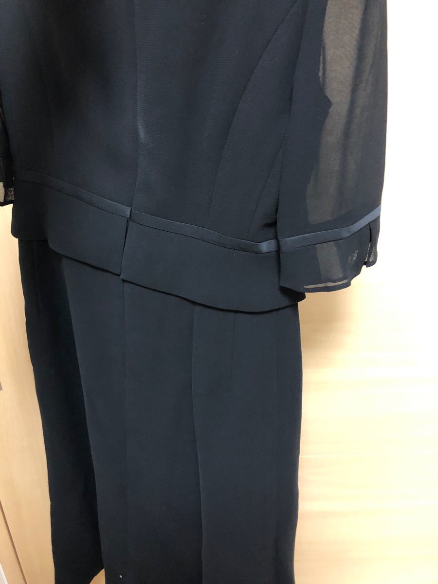 IVOIRE de BALMAN】イギンブラックフォーマル 喪服礼服 7AR ブラック