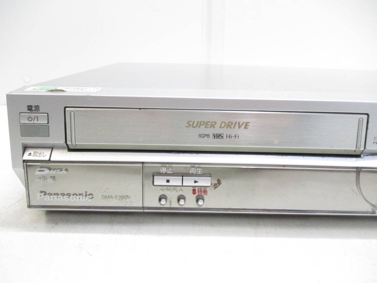 ☆パナソニック HDD内蔵 VHSビデオ一体型 DVDレコーダー DMR-E250V