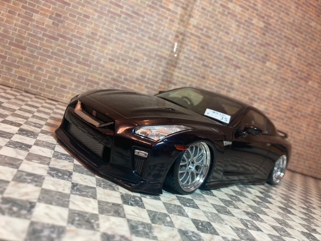 イグニッションモデル 1 18 日産 GT-R R35 IG1758 ブルー 激安 激安