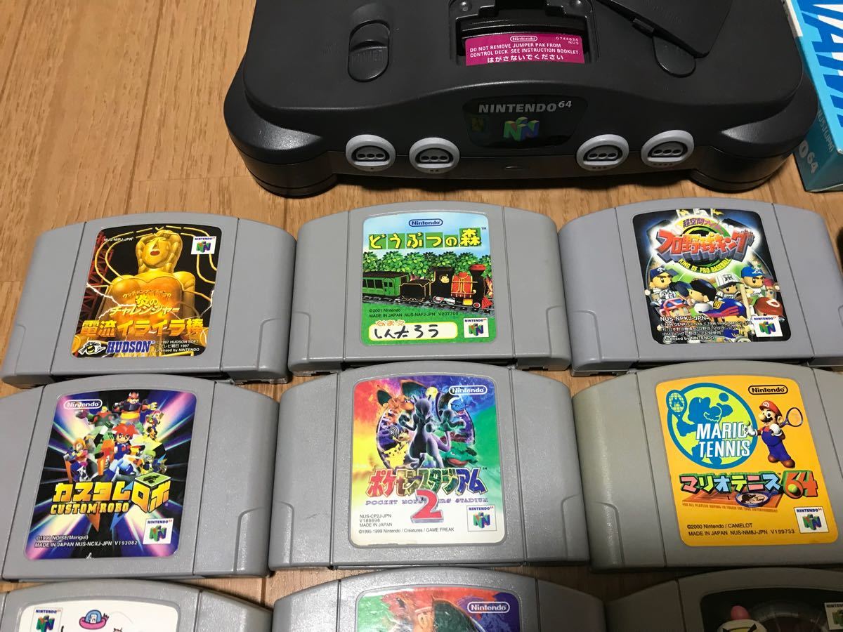 NINTENDO64 一式 分解清掃済み 全ソフト端子清掃済み NINTENDO64 一式 分解清掃済み 全ソフト端子清掃済み