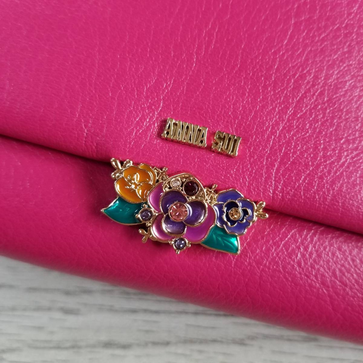 完売品!ジュエルフラワー♪ピンク【送料無料】新品◇ANNA SUI