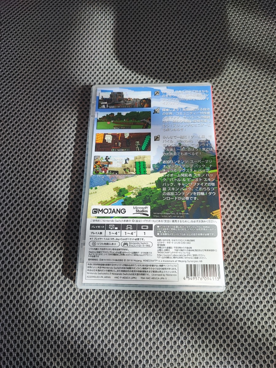 Minecraft マイクラ Nintendo Switch ニンテンドースイッチ