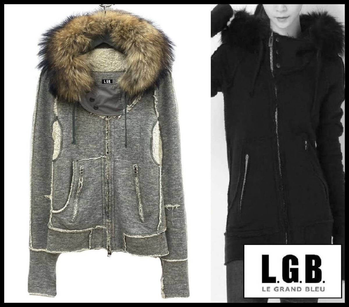 Yahoo!オークション - ☆名作☆ LGB ルグランブルー PARKA with F