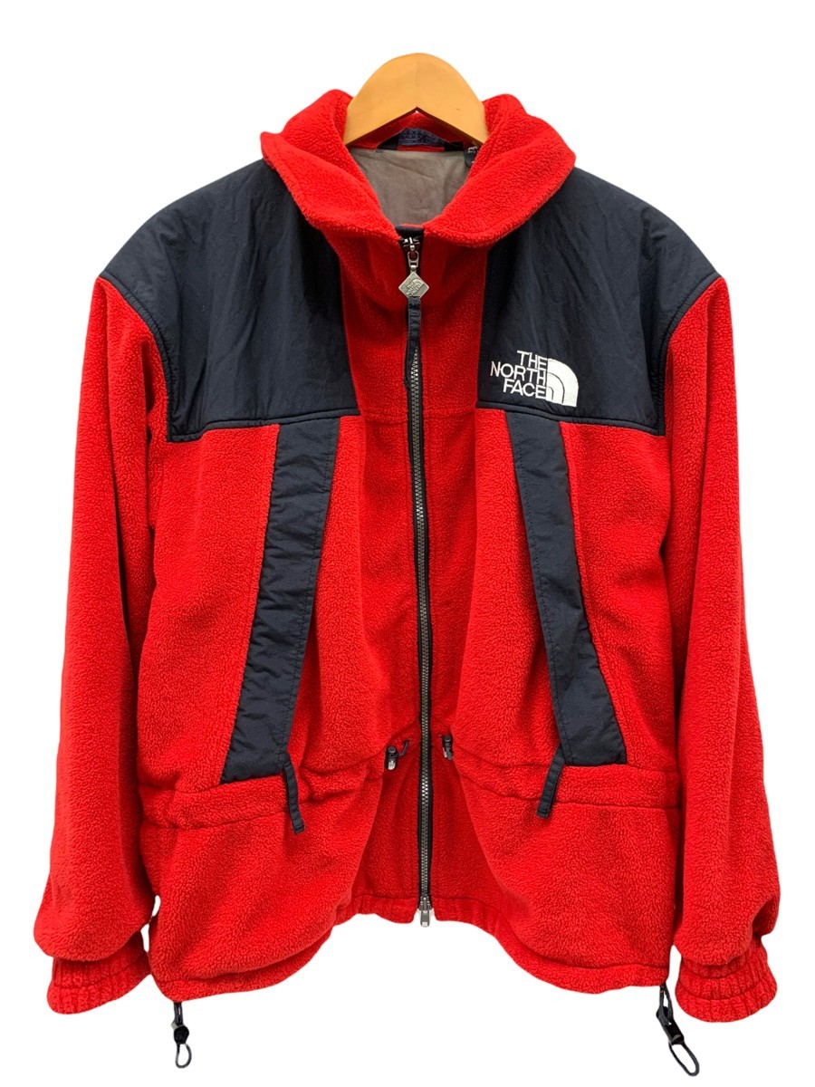 90s】THE NORTH FACE フリースジャケット レッド O989 www.disdukcapil