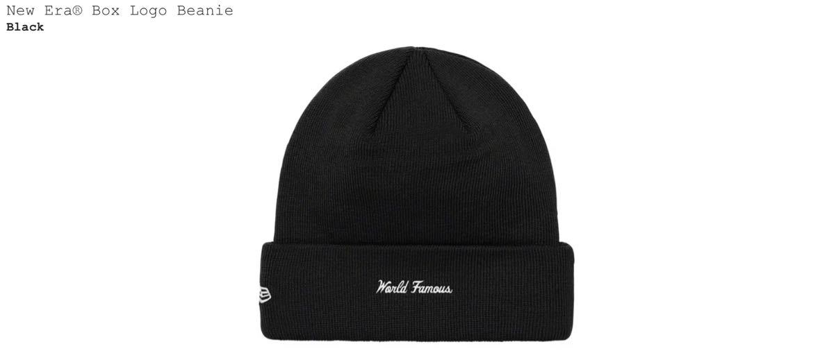 21fw Supreme New Era Box Logo Beanie | mariobalthazar.com.br