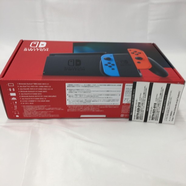 【1343239】任天堂 Nintendo Switch ニンテンドー スイッチ ネオンブルー・ネオンレッド 箱付き 付属品完備_画像9