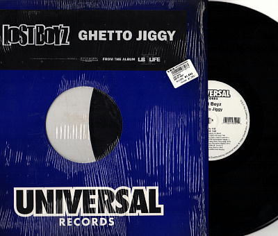 【□12】Lost Boyz/Ghetto Jiggy/12''/Hip Hop Classic/'90s Rap/Boom Bap/Golden Era/Club Anthem/MFSB/Freaky Tah/Mr. Cheeks_シュリンクフィルムは残っています