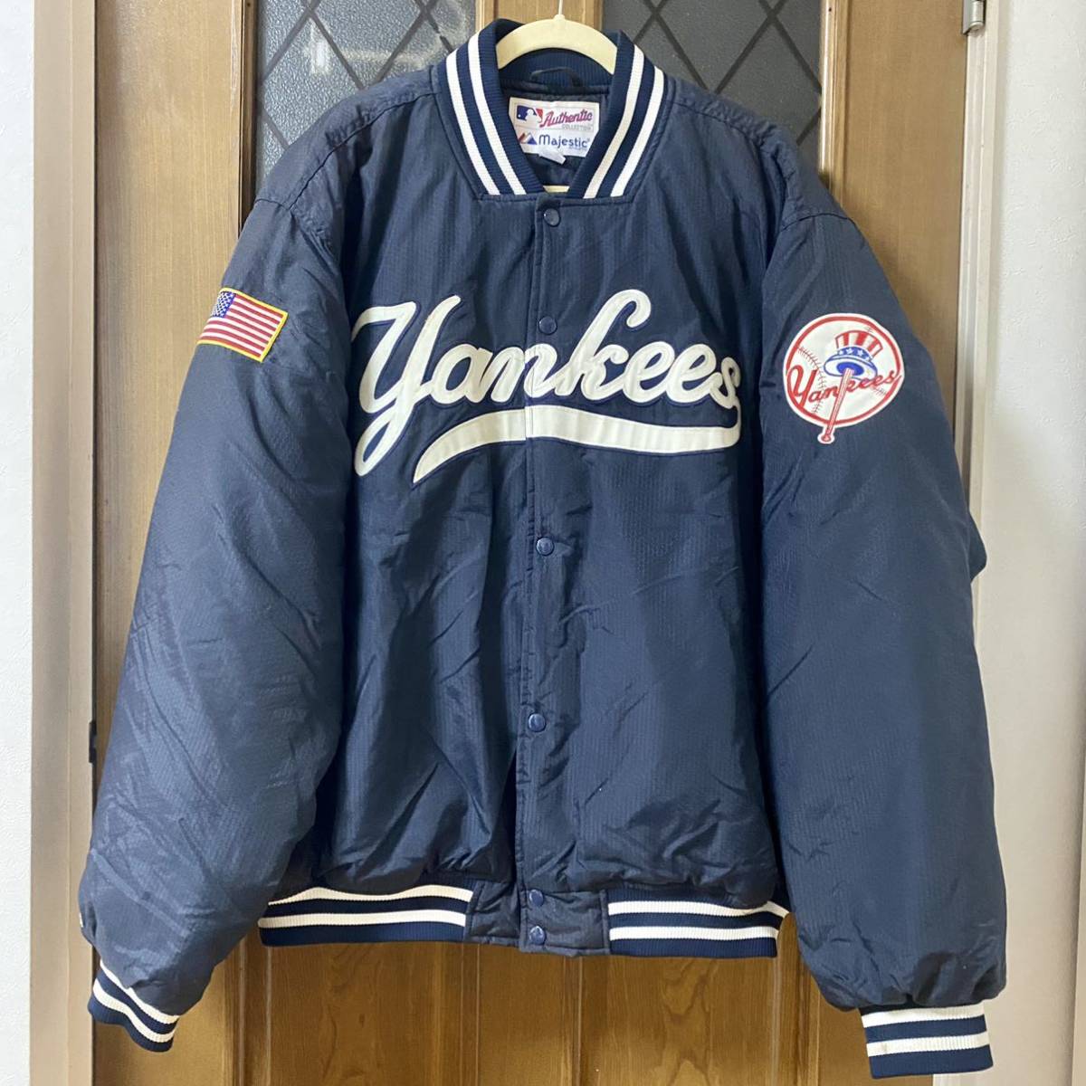 N1000 マジェスティック NEW YORK YANKEES スタジャン-