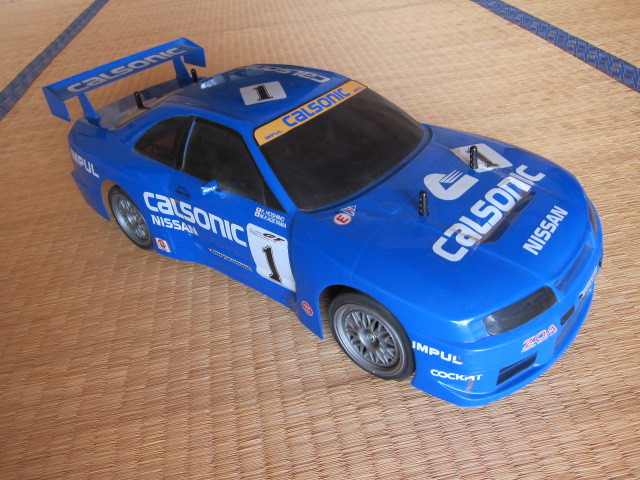 タミヤ 1/10 カルソニック スカイライン GT-R　ボディ【ジャンク】