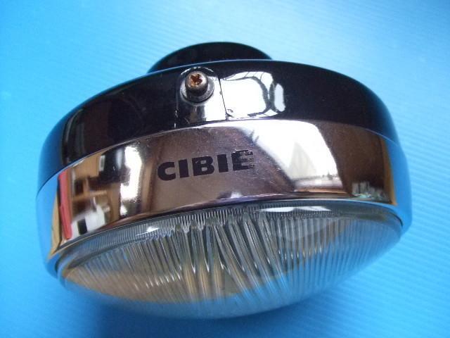  that time thing superior article CIBIE Logo convex lens 180 pie circle eyes head light old car headlamp circle shape Cibie GS400 CBX400F Z400FX GT380 Hawk 2 XJ400 sub
