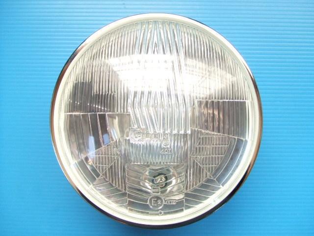 美品 当時物 CIBIE 凸型ヘッドライトφ180mm 当時物 180パイ ロゴあり 凸レンズ CIBIE シビエ ヘッド