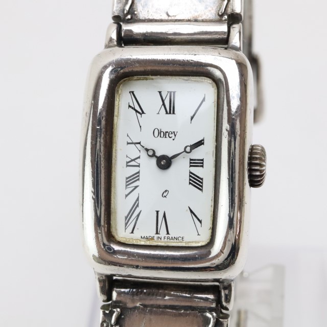 オブレイ ハンドメイド SOLID SILVER(銀無垢) レディース 腕時計 フリマアプリ ラクマ オブレイ腕時計 