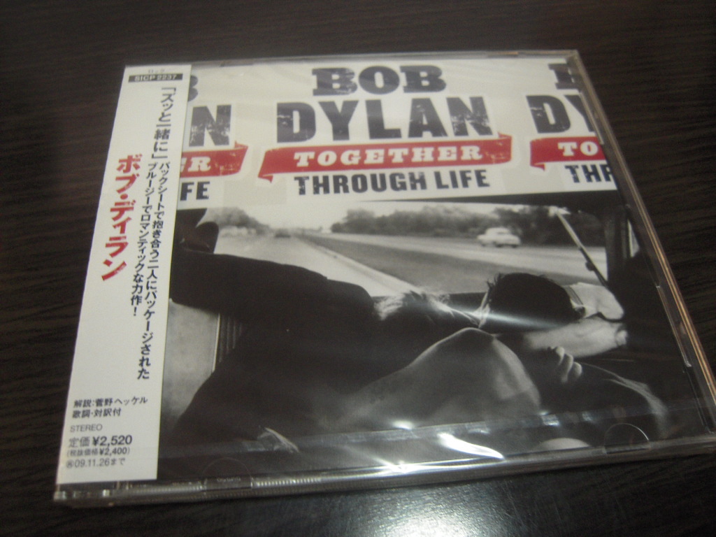792円 超人気の 792円 ふるさと割 新品未開封: ボブ ディラン Bob Dylan トゥゲザー スルー ライフ Together Through Life 通常盤CD