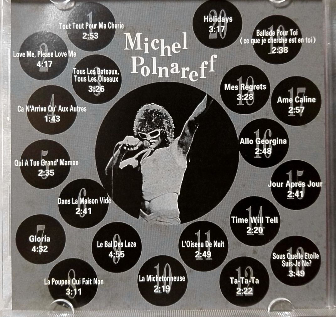 MICHEL POLNAREFF THE COLLECTION OF MASTERPIECES ベスト盤 全20曲収録 / 輸入盤 CD [4240CDN_画像4