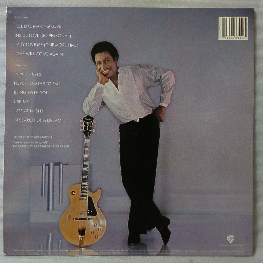 ★★GEORGE BENSON IN YOUR EYES★US盤 1983年リリース ★アナログ[790NP]_画像4