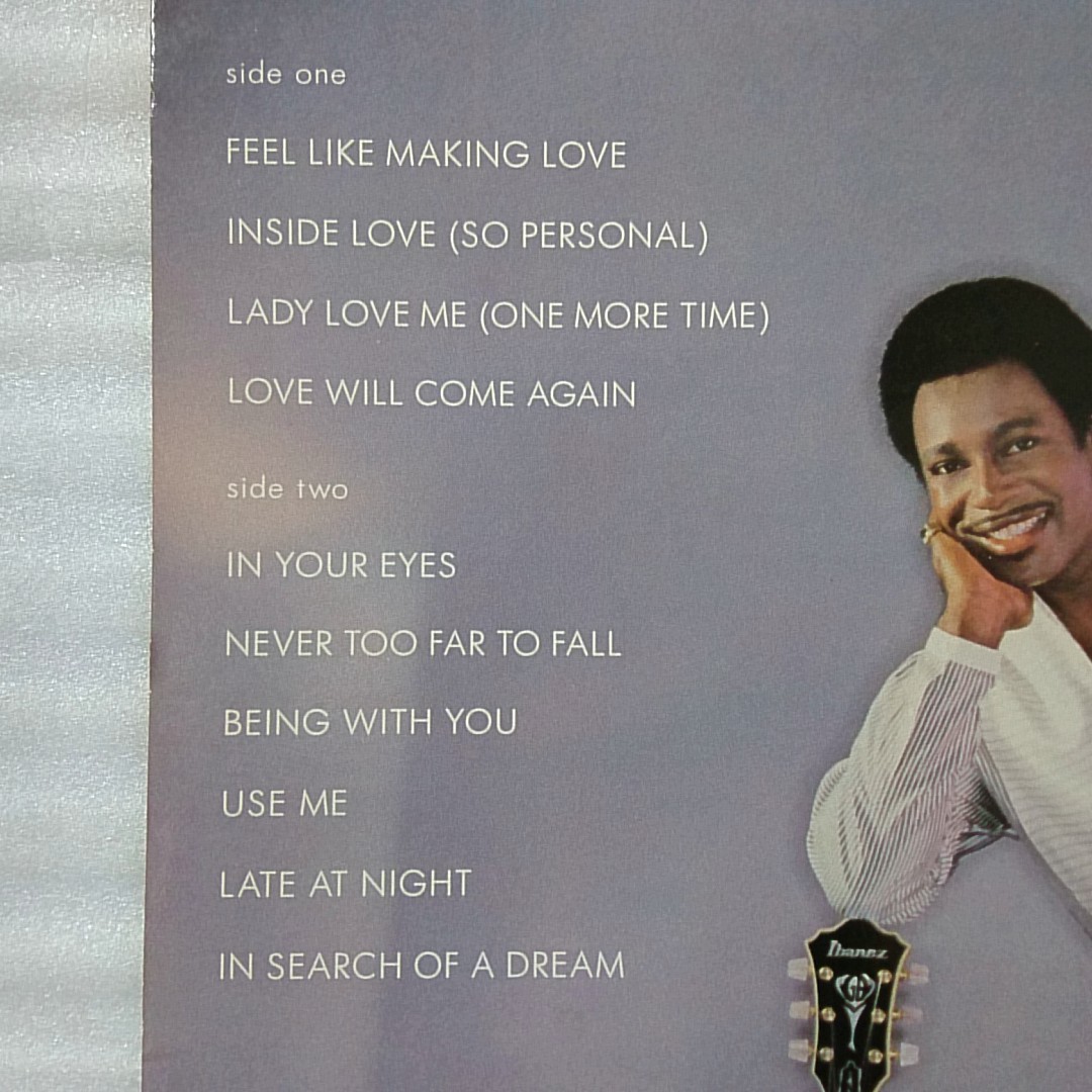 ★★GEORGE BENSON IN YOUR EYES★US盤 1983年リリース ★アナログ[790NP]_画像5
