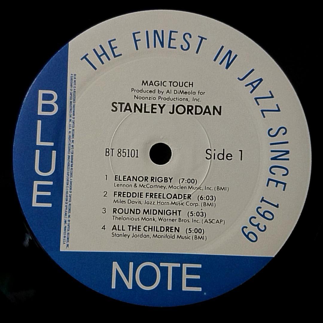 ★★STANLEY JORDAN MAGIC TOUCH★UＳ盤 BLUE NOTE 1985年リリース★アナログ盤 [577RP_画像4