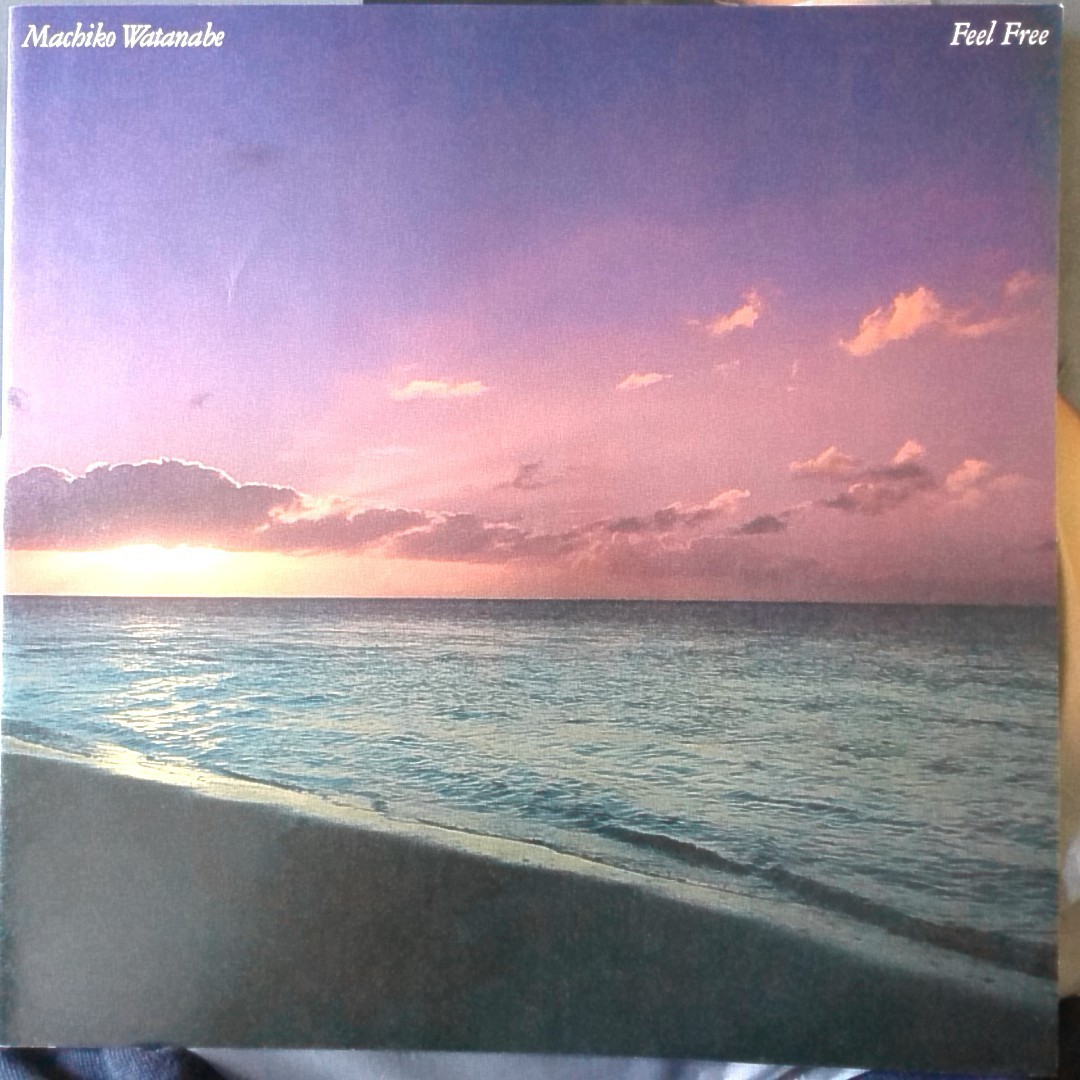  Watanabe Machiko FEEL FREE * 1981 year Release * analogue record [5146RP