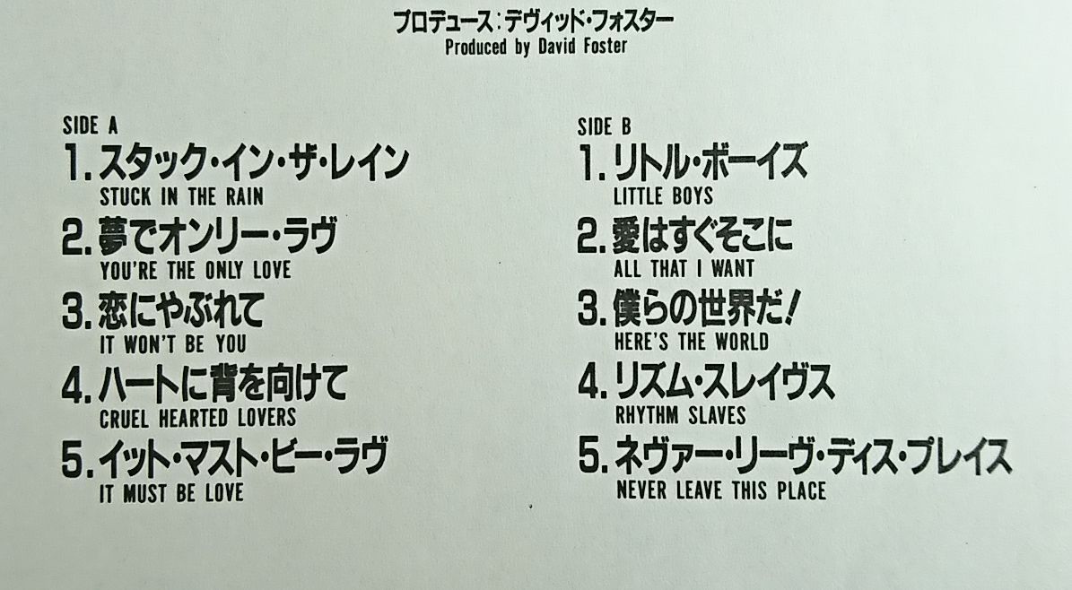 ★★PAUL HYDE & THE PAYOLAS ★ 1985年リリース ライナー付 ★ 国内盤 アナログ盤 [4503RP_画像5