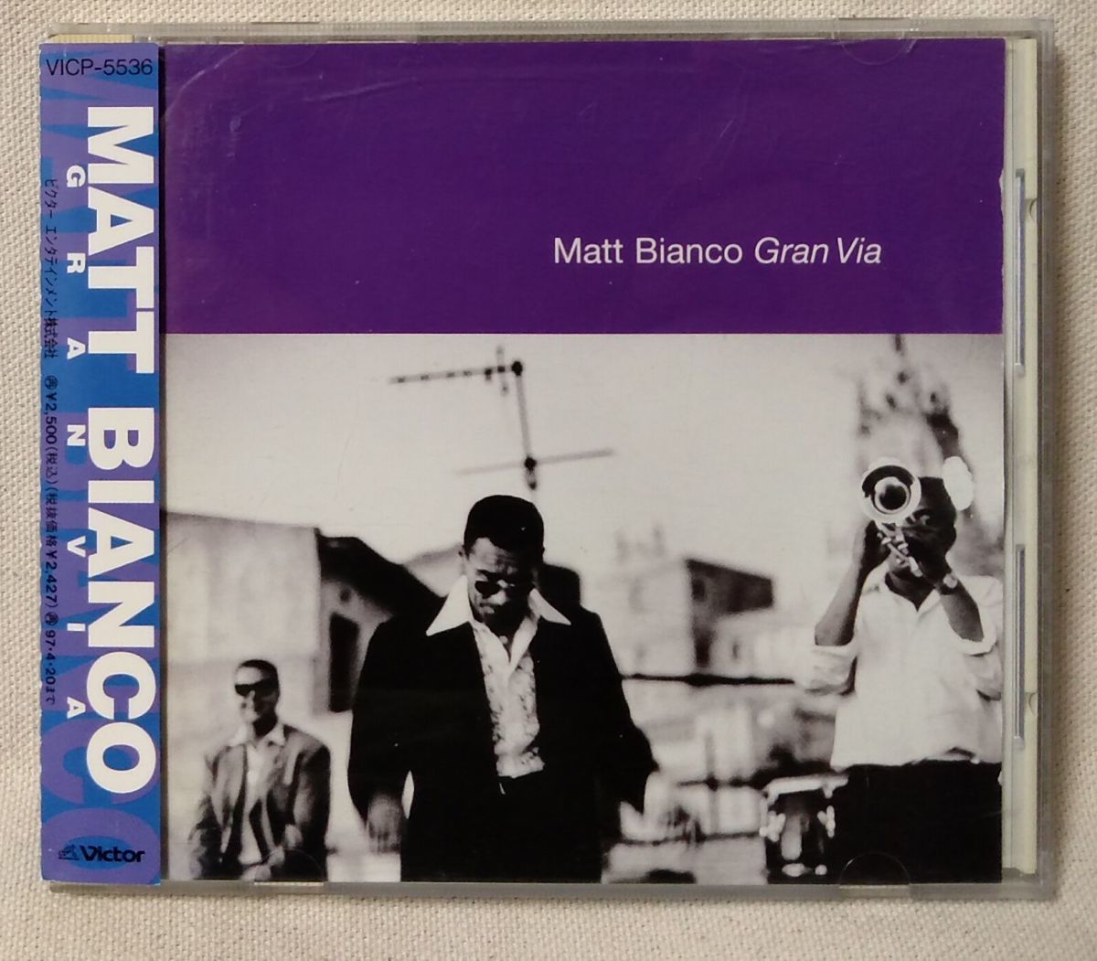 MATT BIANCO GRAN VIA ★ 国内盤帯付 ★ 1995年リリース / CD [6504CDN_画像1