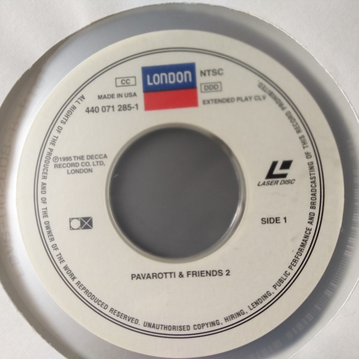 LDpava Lotte .&f lens 2 * US record * laser disk [6122RP