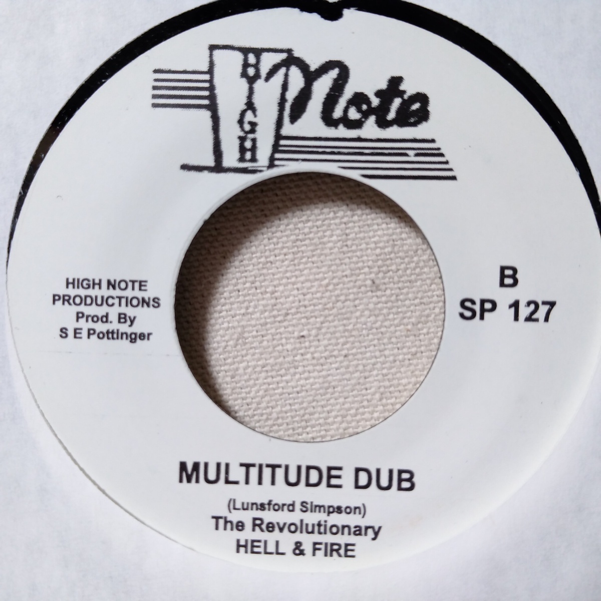 HELL & FIRE WHERE IS THAT LOVE / MULTITUDE DUB ★ ルーツレゲエ 再発盤!!★7インチレコード[7198EP_画像3