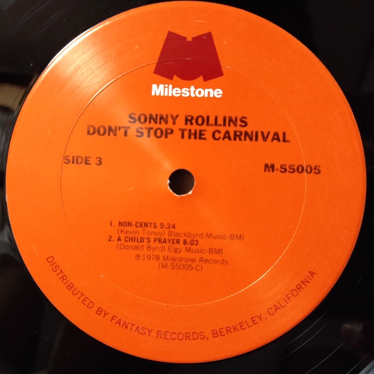 SONNY ROLLINS DON'T STOP THE CARNIVAL ★ 1978年リリース 見開きジャケット仕様 MILESTONE US盤★アナログ盤2枚組 [5852RP_画像5