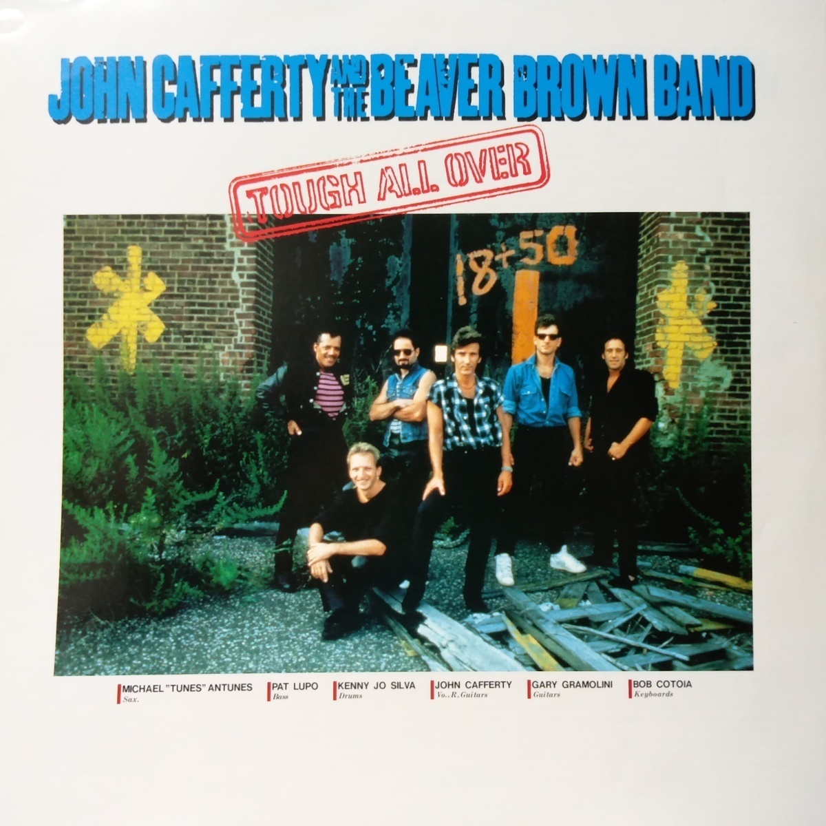 JOHN CAFFERTY & THE BEAVER BROWN BAND ★ 1985年リリース ★ ライナー付★ 国内盤 アナログ盤 [9382RP_画像6