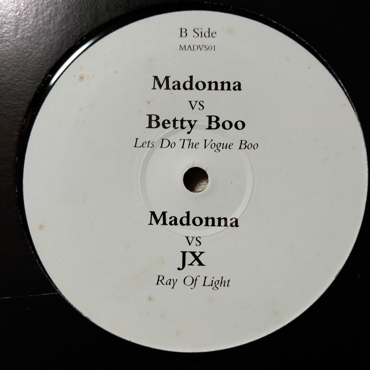 MADONNA VS FELIX DA HOUSECAT / PERPETUOUS DREAMER / BETTY BOO / JX★ マッシュアップ!! ★ アナログ盤 [7255RP_画像3