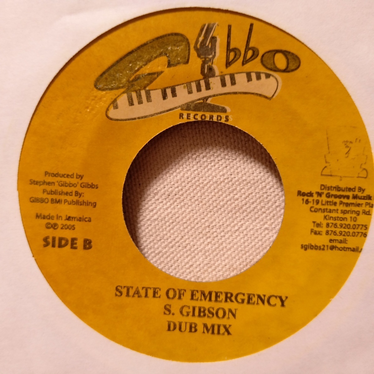 NATTY KING OUTTA ROAD / STATE OF EMERGENCY ★ レゲエ ★7インチレコード[6934EP_画像2